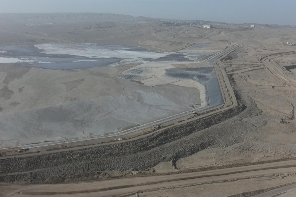 Impermeabilización de la Presa de Relaves del Proyecto Mina Justa, Ica, Perú