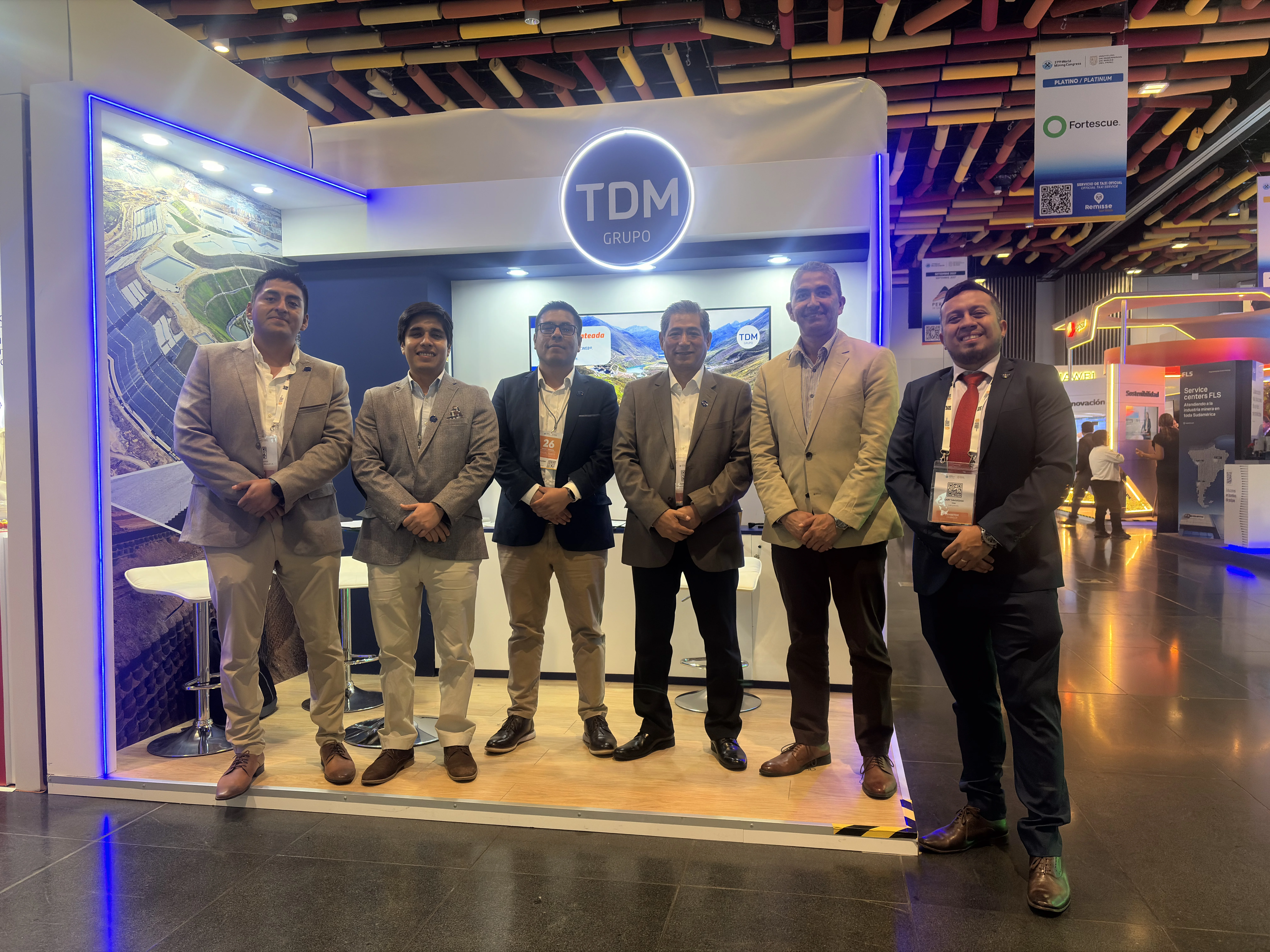TDM presente en el World Mining Congress (WMC) 2026